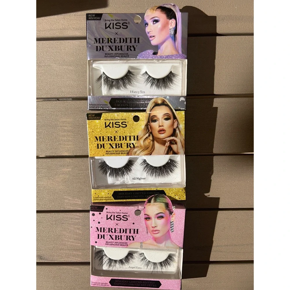 KISS x Meredith‎ Duxbury Holiday Limited Edition Eyelashes 3 Pairs